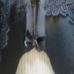 Cacique Lane Bryant boost strapless bra jewelry on front lacey in black size 44DD. Photo 4