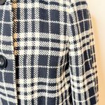 Ann Taylor Coat Size 6 Plaid Office Siren Business Style Photo 3