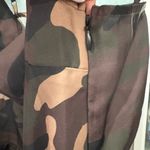 Bar III Bar lll Green Camouflage Mini Dress Photo 4