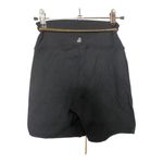 We Wore What Shorts SMALL Black Gold Chain Belt High Waist Pull On Casual Chic Photo 2