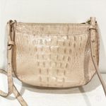 Brahmin  Vanessa White Tortoise Melbourne Leather‎ Crossbody Purse Photo 5