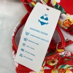 Beachsissi bikini set, red floral, size large Photo 6