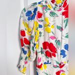 Rixo x Target Women’s White Floral Mock Neck Ruffle Midi Dress Size 2 Photo 6