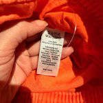 Joie  100% linen matching set Joplin Puff Sleeve coral Peasant square off shoulder Photo 4