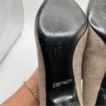 Salvatore Ferragamo  canvas pumps black vintage size 8.5 AA (narrow) kitten heel Photo 10