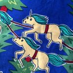LuLaRoe  Holiday Christmas Collection Unicorn Santa Leggings Plus Size 1X TX Photo 3