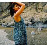 Christy Dawn ππ Sleeveless Midi Dress ~ Tropical Boho Chic Banana Leaf Print XS Photo 12