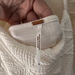 Free People  NWOT Elegant White Puff Sleeve Dress‎ Photo 4