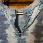 Ruff Hewn  Blue Tie-Dye Tunic Top Photo 8