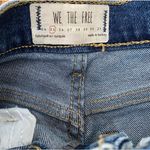 We The Free  Skinny Jeans Womens 25 Medium Wash Denim Distressed Ankle Jeans Photo 6