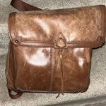 The Sak  brown leather backpack in GUC. Photo 0