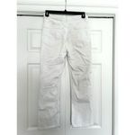 ZARA  Straight Leg High Rise White Denim Jeans Women's Size 10 Photo 1