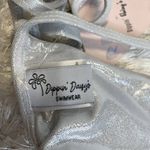 Dippin' Daisy's  Silver Vibe Bikini Top Sz XL Photo 5