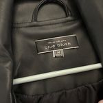 Blue Blush Leather Fringe Jacket Photo 2