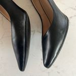Aquatalia  Black Leather Melina Heels Pumps in Womens Size 6.5 Photo 5