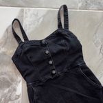 Hollister  Black Button-Up Mini Dress Photo 1