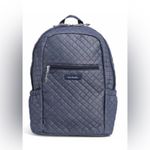 Vera Wang Vera Bradley Backpack Denim Moonlight Navy EXCELLENT Photo 5