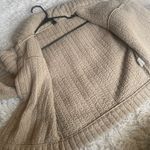 Buttons Fluffy Fur Jacket with Photo 2