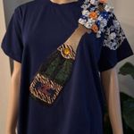 Queen Of Sparkles Champagne Tee Blue Size M Photo 0