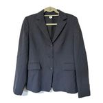 J.Crew Wool Blazer Womens Gray Three Button Lined Long Sleeve Sz 8 Photo 0