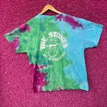 The Rolling Stones Hot Lips In Concert Rock Band Tie Dye XL Photo 2