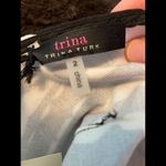 Trina Turk Dress Black White Abstract Print 2 NWT Photo 4