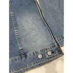 LuLaRoe Womens Blue Denim Jacket Size S Metal Buttons G0139 Photo 6