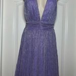 NWT Purple Crystal Sky Shimmery Lavender V Photo 2