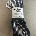Michael Stars Micheal Stars New boho Ruana Sarong Wrap Scarf Alligator tie dye retro chic OS Photo 4