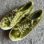 Seavees  Green Velvet Women's Sneakers Photo 1