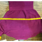 Karen Millen Women's Drape Knit Bat Wing Pencil Midi Dress Size Small Purple Photo 11