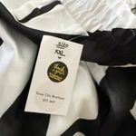 TWICE CHIC BOUTIQUE | Black White Ball Skirt Elastic Waist Pull On | Size XXL Photo 4