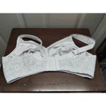Playtex  Size 42C Original 18 Hour Comfort Strap Wirefree Bra White Floral 4693 Photo 3