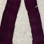 Gymshark Maroon Seamless Leggings Size Medium Photo 3
