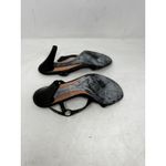 Cole Haan Leather Stitch Detail Slingback Sandal Heel Brown Size 9B Photo 1