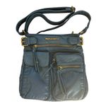 Montana West  Crossbody Bag for Women Soft Washed Faux Leather Multi Pocket Blue Photo 0
