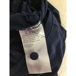 Iman Global Chic Women One piece cold shoulder Jumpsuit Sz.1x Blue EUC Comfort Photo 6