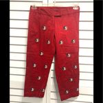 Pennington & Bailes Florida State University Seminoles Ankle Pants Size 0 Photo 1