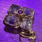 Amethyst 18K Gold & Topaz? Pendant Photo 13