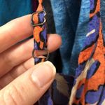 CAbi Orange & Purple Animal Print Sleeveless Top Womens M Tank Blouse Beachy Photo 5