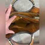 Patricia Nash Arenzano Leather Double Ring Shopper Designer Luxury Animal Print Photo 13