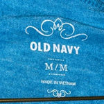 Old Navy  Blue Fitted Short Sleeve Tee shirt top Photo 1