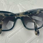 Diane Von Furstenberg  Women’s Cat Eye Sunglasses Black Frame Gradient Lenses Photo 5