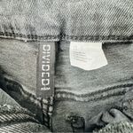 H&M  Divided Black Distressed High-Rise Jeans | Size 2 Photo 6