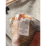 a.n.a  Fuzzy Boho South Western Open Cardigan M Cream Photo 9