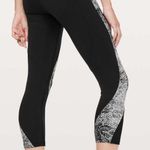 Lululemon - Sweat & Repeat Crop 21” Serigraph Starlight Black Multi Leggings Photo 1
