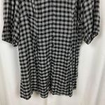 Torrid  Black Plaid Button Front Skater Mini Dress Sz.2 Photo 6