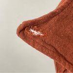 Overalls Slouchy Kaya Wear Relaxed Fit Brown Women Sz Medium Rolled Cuff Cotton Photo 2