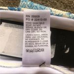 Gianni Bini  NWT Ivory And Blue Historical Print High Waist Bikini Bottoms XL Photo 9