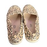 Toms  Avalon Leopard Print Canvas Slip On Shoes Comfort Flats Womens Size 6.5‎ Photo 2